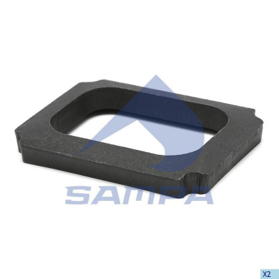 071045 Пластина кронштейна рессоры