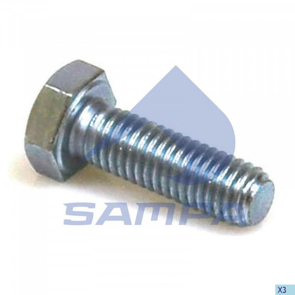 102122 Болт M 8 x 25 - 8.8 — 1