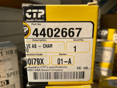 4402667 Клапан наполнения гидроцилиндра подвески