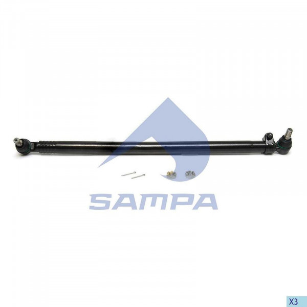 SA 09780301 Тяга рулевая MAN продольная L=820мм — 1