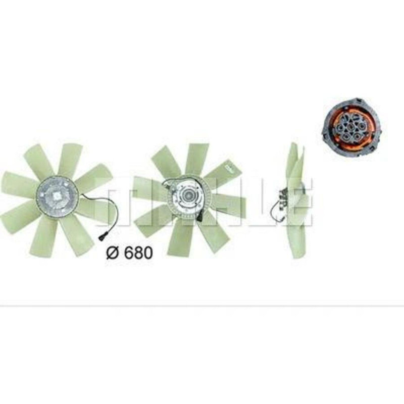 CFF439000P Вискомуфта с крыльчаткой в сборе — 5