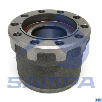 SA 202152F Ступица передняя c подшипниками