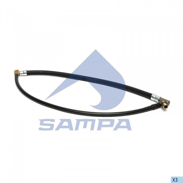 206069 Шланг тормозной передний — 1