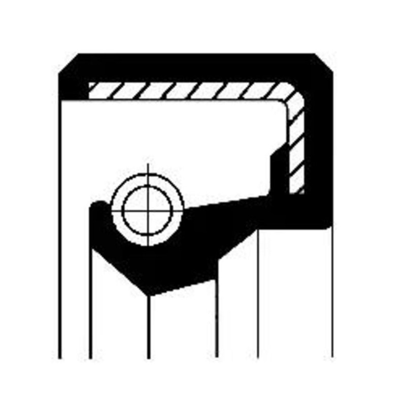 01016768B Радиальное уплотнение вала 50*70*10/14-NBR — 1