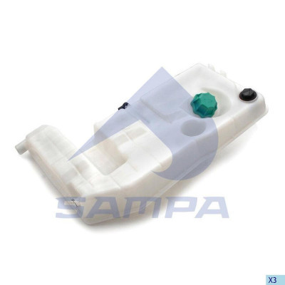 SA 06102901 Бачок расширительный 589*460*180 13 л Iveco Stralis