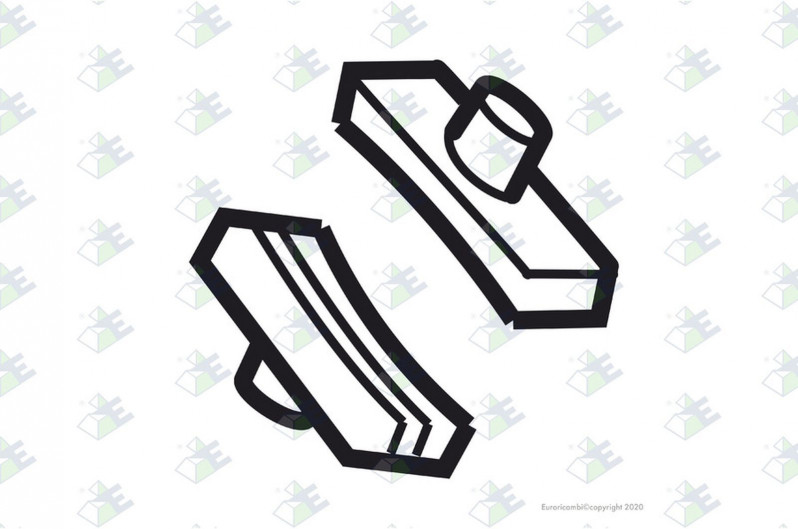 ER 74530389 Сухарь вилки переключения — 1