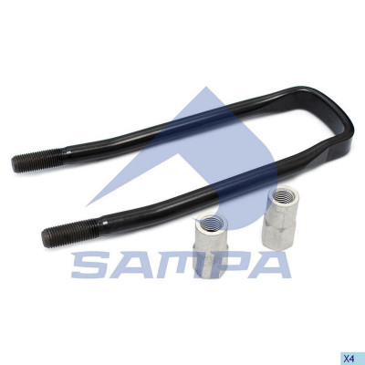 SA 041104/1 Стремянка с гайками