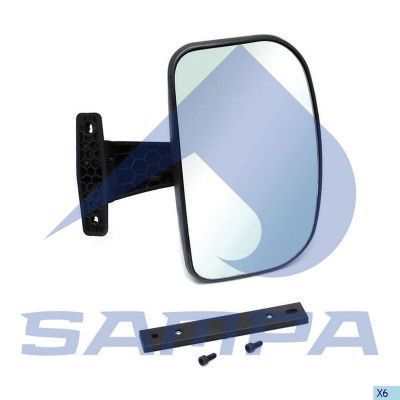 SA 032299 Зеркало бордюрное