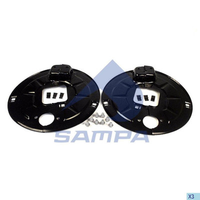 SA 070514 Комплект щитков пылезащитных