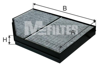 K9138C Фильтр салона угольный