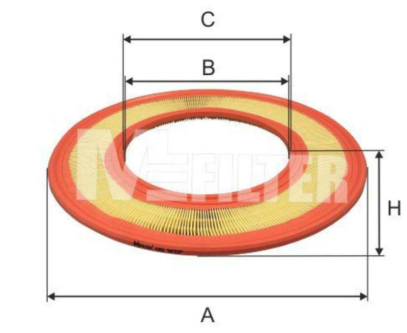 A511 Фильтр воздушный наружний — 2