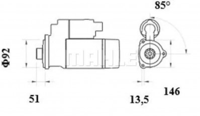 MS905 Стартер AROCS