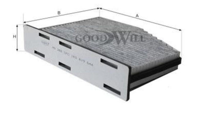 AG282CFC Фильтр салона угольный