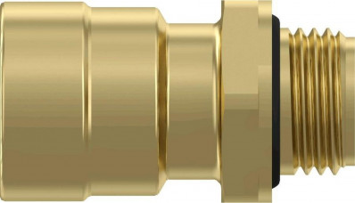 8938000022 Фитинг прямой под ПВХ d12/М16*1,5