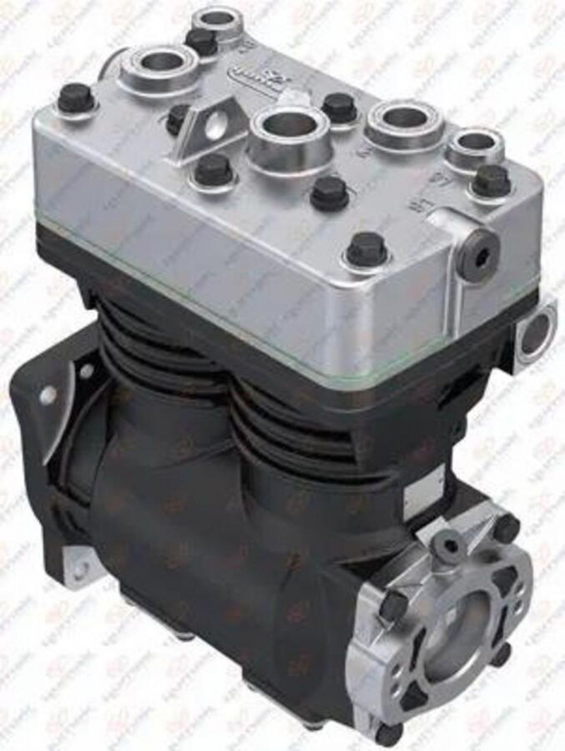 0104074 Компрессор воздушный. 2-х цилиндровый/ 608 cm3 с приводом под ТННД — 1