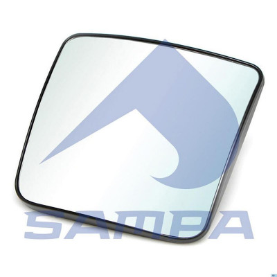 SA 022131 Стекло зеркала широкоугольного левого с подогревом