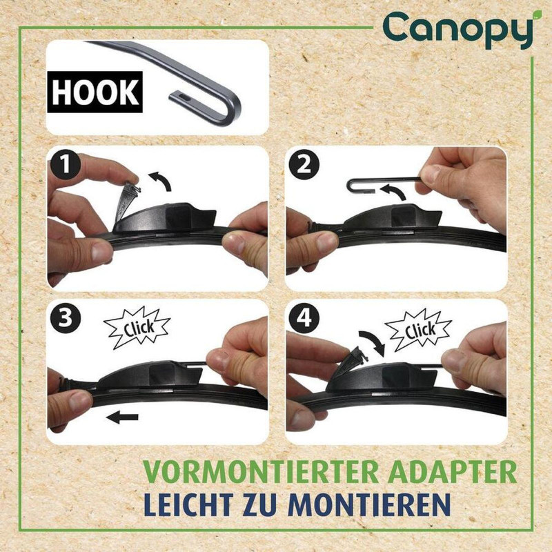 575005 Щетка стеклоочистителя 500мм — 4