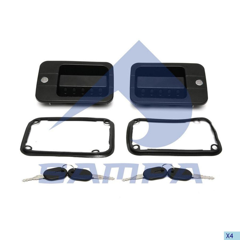 061499 Ручки дверей к-т 2шт. +ключи — 1