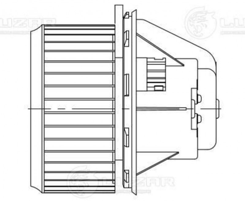 LFh0790 Вентилятор отопителя AXOR — 3