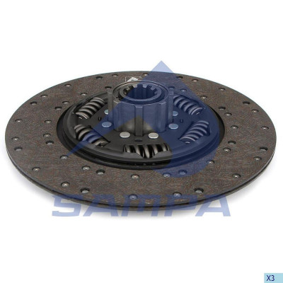 SA 20234901 Диск сцепления 400WGTZ 2"-10N