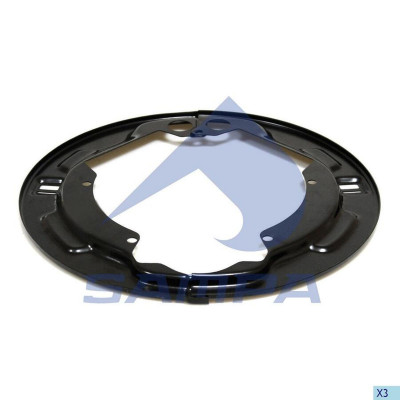 SA 020321 Грязезащитный щиток передний