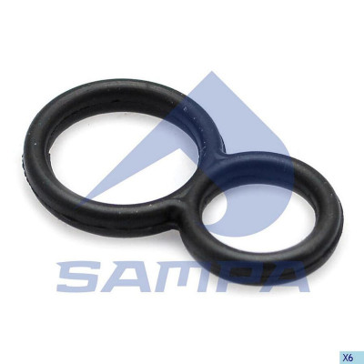 041432 Кольцо резиновое топливной рампы