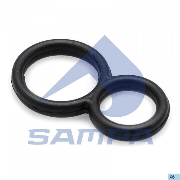 041432 Кольцо резиновое топливной рампы — 1