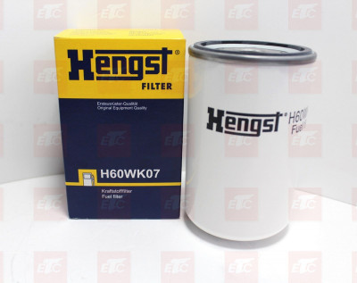 H60WK07 Фильтр топливный M16*1.5  H=124.0мм