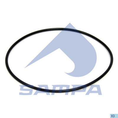 SA 115582 Кольцо уплотнительное крышки ступицы