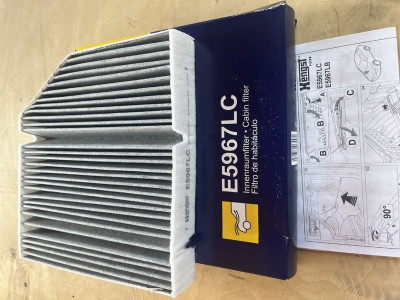 E5967LC Фильтр салона угольный