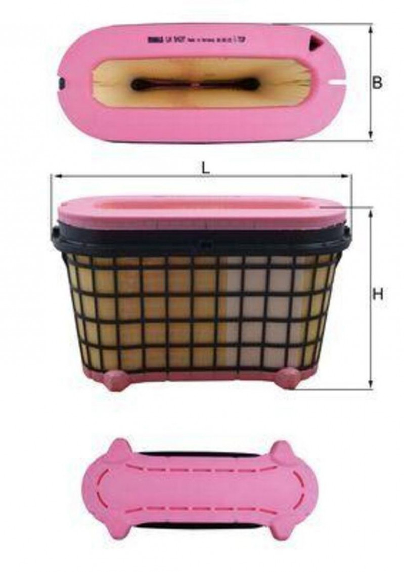 LX5437 Фильтр воздушный AROCS MP4/MP5 — 1