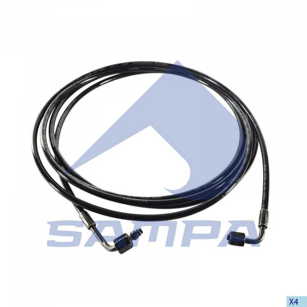 SA 041041 Шланг подъема кабины L=4145 Scania 4/P/R/T — 2