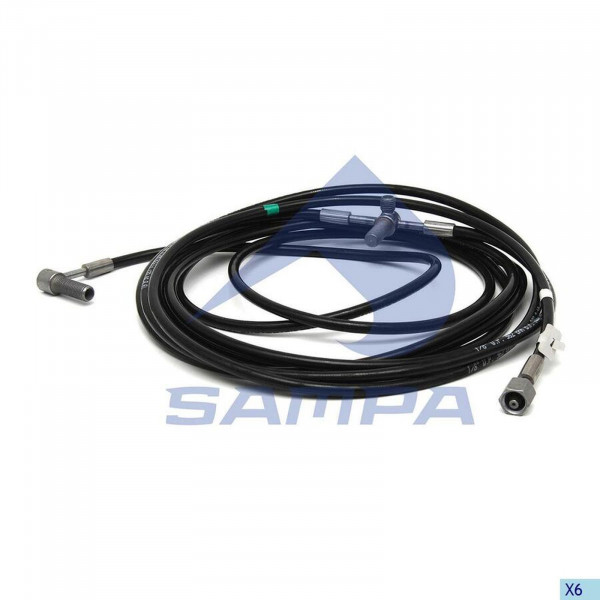 SA 043296 Шланг подъёма кабины с тройником — 1