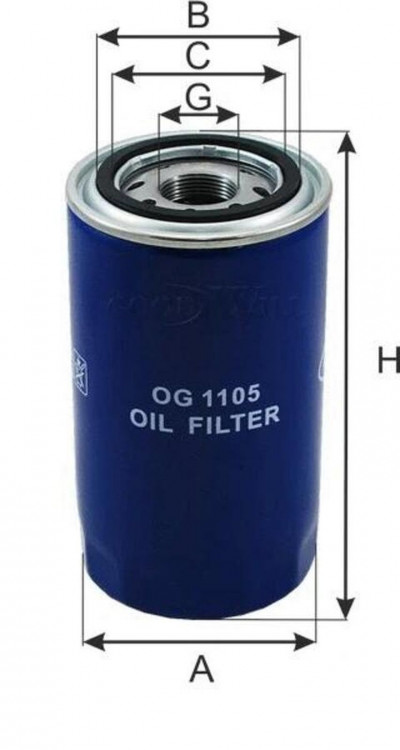 OG1105 Фильтр масляный