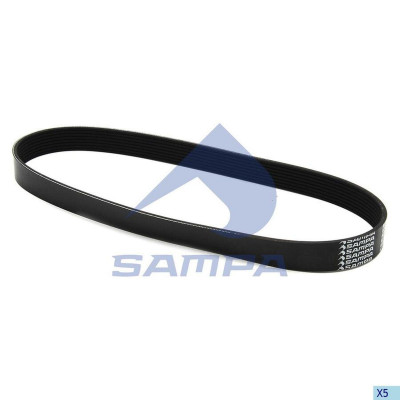 SA 02313401 Поликлиновой ремень 8PK880 mm