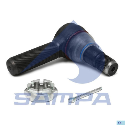 09708401 Рулевой наконечник L=120 M30*1,5 M27*1,5 правая резьба