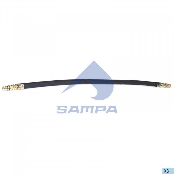 SA 202243 Шланг тормозной передний — 2