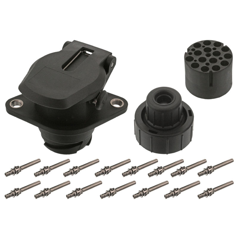 FEBI 01541 Розетка кабеля 24V/15 полюсов — 1