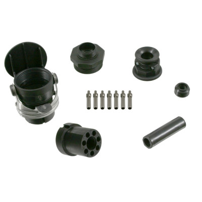 21641 Штекер 7 полюсов, EBS, ISO 7638, пластиковый