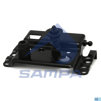 SA 208123 Замок капота лев.нижний