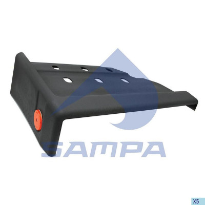 18100059 Крыло переднее левое задняя часть Actros/Axor