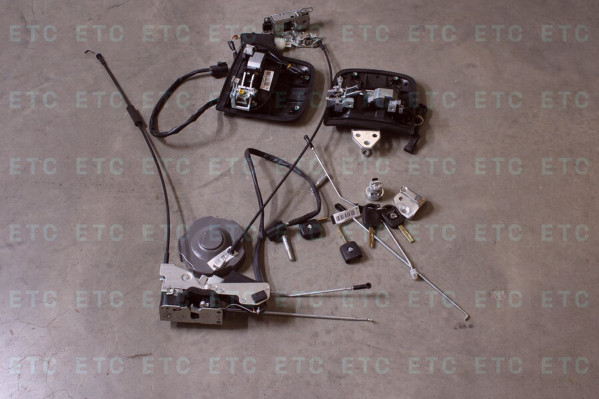 812W97100-6193 Замок двери в сборе комплект на кабину — 2