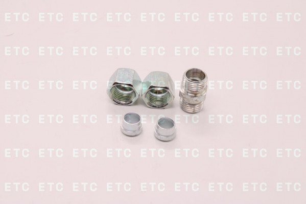 8938200240 Фитинг прямой с двусторонней внутр.резьбой d10 — 1