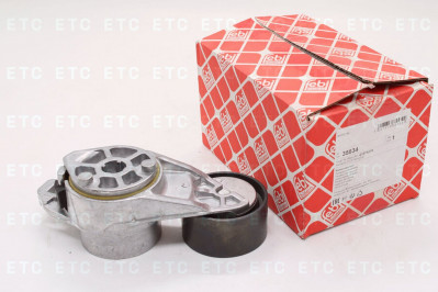 FEBI 35534 Натяжитель ремня в сборе ролик метал.