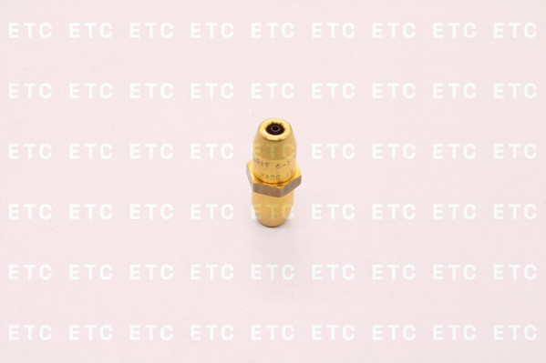 8938030340 Соединение пластиковых трубок d=6mm металл штыревой — 1