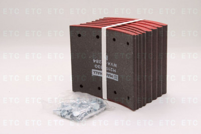 M2192830 К-т накладок тормозных 19283 420*180 std с заклепками