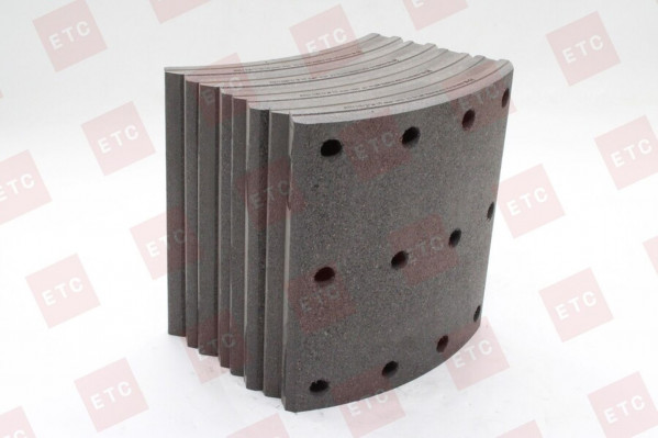 SEM 15341 Комплект барабанных накладок 410x200 — 4