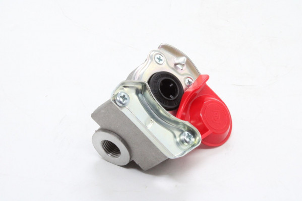 FEBI 07080 Головка соединит. с клапаном красн. M16*1,5 — 2