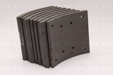 SEM 15351+2 К-т накладок тормозных на мост 410*163, 2-й рем.