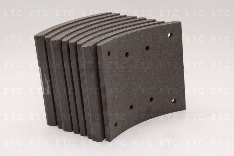 SEM 15351+2 К-т накладок тормозных на мост 410*163, 2-й рем. — 1